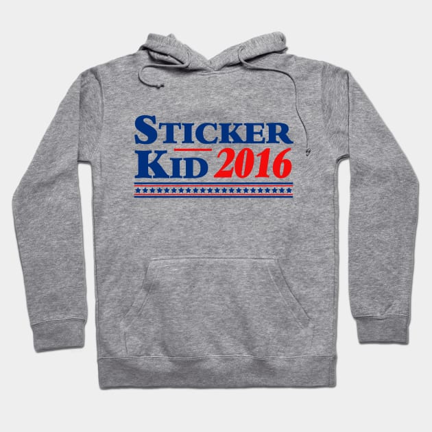 Sticker Kid 2016 Shirt Hoodie by dumbshirts